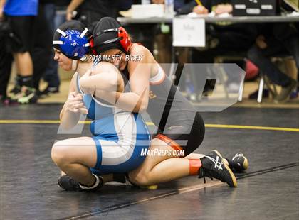 Thumbnail 3 in Enochs Girls Wrestling Tournament photogallery.