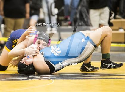 Thumbnail 3 in Enochs Girls Wrestling Tournament photogallery.