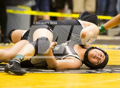 Thumbnail 3 in Enochs Girls Wrestling Tournament photogallery.