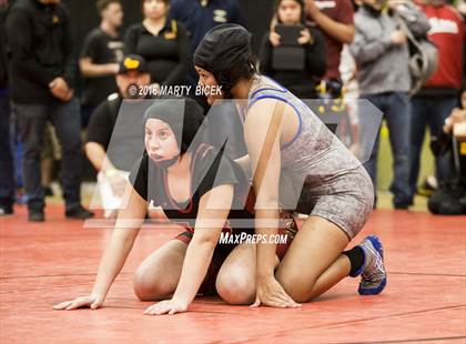 Thumbnail 3 in Enochs Girls Wrestling Tournament photogallery.