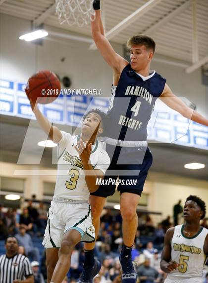 Thumbnail 1 in Holy Spirit Prep vs. Hamilton Heights Christian Academy photogallery.