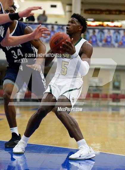 Thumbnail 3 in Holy Spirit Prep vs. Hamilton Heights Christian Academy photogallery.