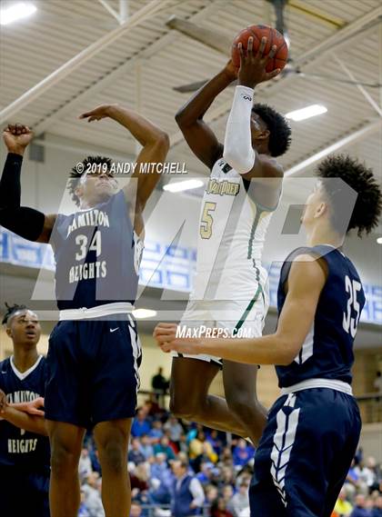Thumbnail 2 in Holy Spirit Prep vs. Hamilton Heights Christian Academy photogallery.