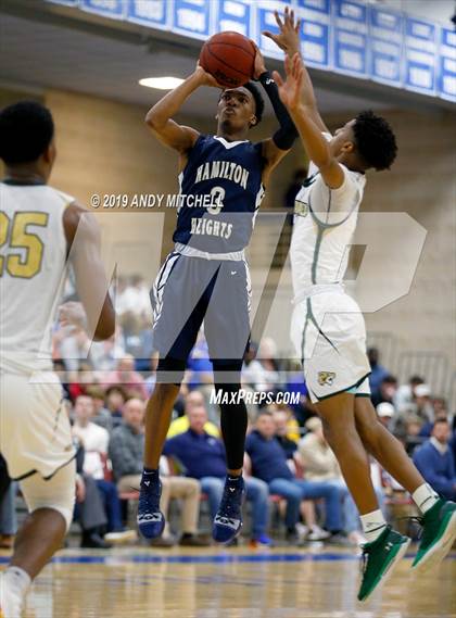 Thumbnail 3 in Holy Spirit Prep vs. Hamilton Heights Christian Academy photogallery.