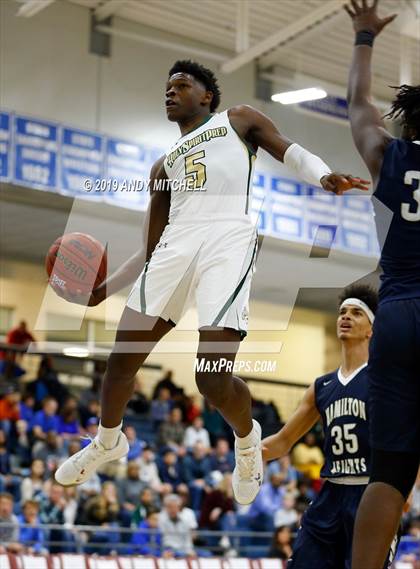 Thumbnail 3 in Holy Spirit Prep vs. Hamilton Heights Christian Academy photogallery.