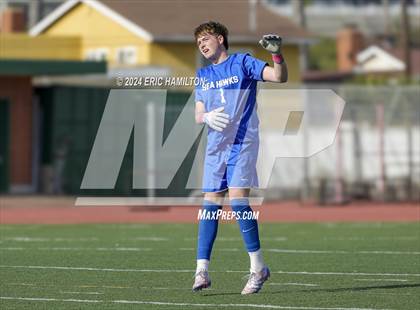 Thumbnail 2 in Redondo Union vs Palos Verdes (South High Holiday Tournament) photogallery.