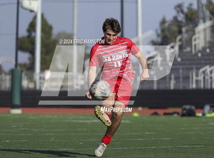 Thumbnail 1 in Redondo Union vs Palos Verdes (South High Holiday Tournament) photogallery.