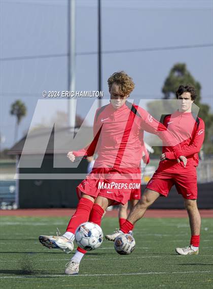 Thumbnail 1 in Redondo Union vs Palos Verdes (South High Holiday Tournament) photogallery.