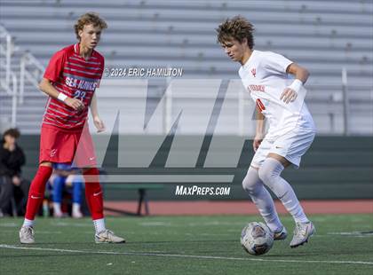 Thumbnail 3 in Redondo Union vs Palos Verdes (South High Holiday Tournament) photogallery.