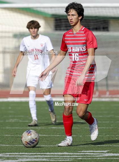 Thumbnail 3 in Redondo Union vs Palos Verdes (South High Holiday Tournament) photogallery.