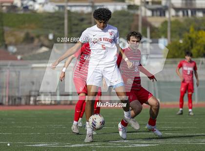 Thumbnail 1 in Redondo Union vs Palos Verdes (South High Holiday Tournament) photogallery.