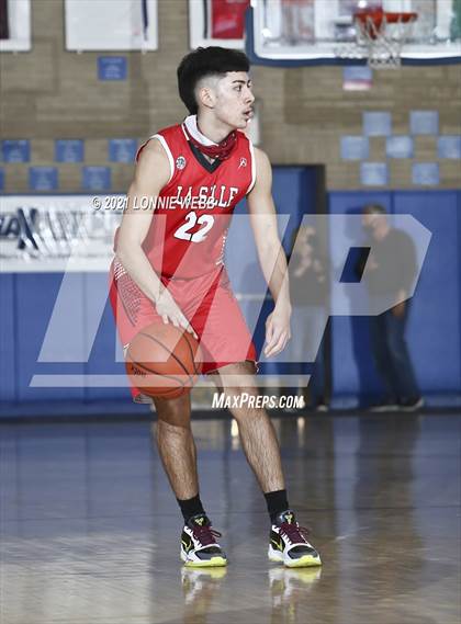 Thumbnail 2 in LaSalle Academy vs St. Joseph By-The-Sea (CHSAA Spring Tournament) photogallery.