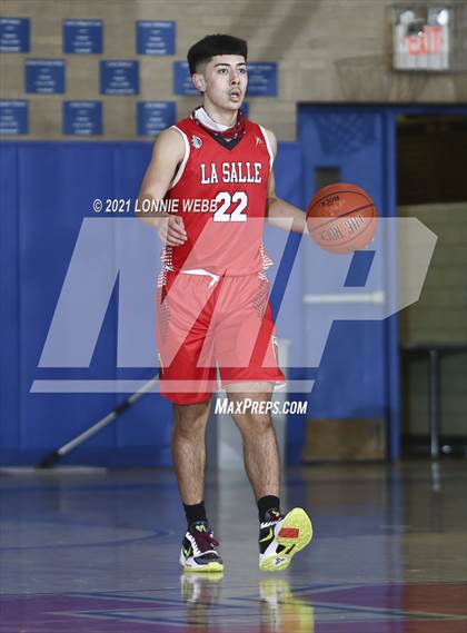 Thumbnail 3 in LaSalle Academy vs St. Joseph By-The-Sea (CHSAA Spring Tournament) photogallery.