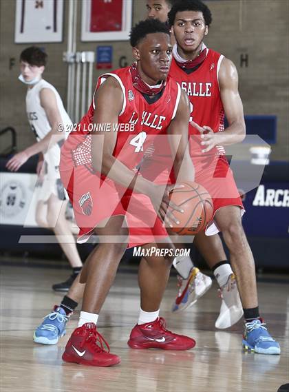 Thumbnail 2 in LaSalle Academy vs St. Joseph By-The-Sea (CHSAA Spring Tournament) photogallery.