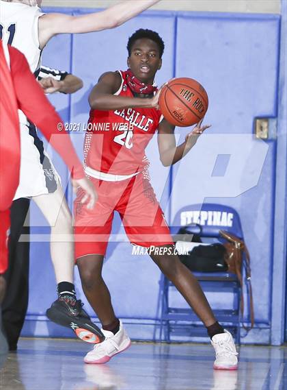 Thumbnail 3 in LaSalle Academy vs St. Joseph By-The-Sea (CHSAA Spring Tournament) photogallery.