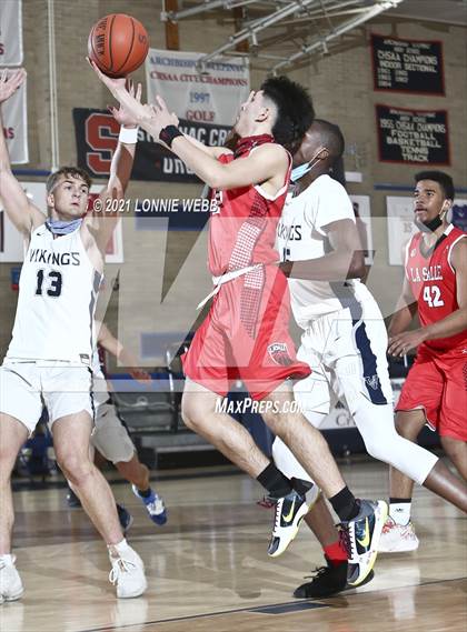 Thumbnail 1 in LaSalle Academy vs St. Joseph By-The-Sea (CHSAA Spring Tournament) photogallery.