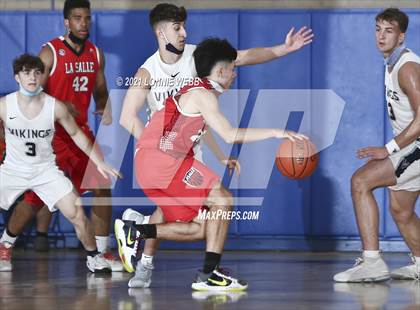Thumbnail 3 in LaSalle Academy vs St. Joseph By-The-Sea (CHSAA Spring Tournament) photogallery.