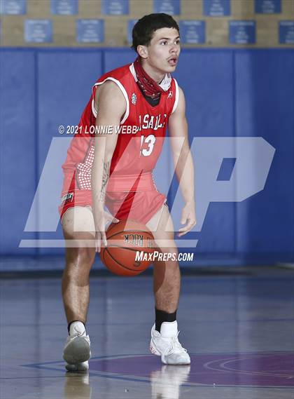 Thumbnail 3 in LaSalle Academy vs St. Joseph By-The-Sea (CHSAA Spring Tournament) photogallery.