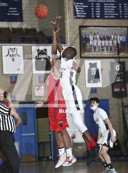 Thumbnail 2 in LaSalle Academy vs St. Joseph By-The-Sea (CHSAA Spring Tournament) photogallery.