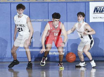 Thumbnail 3 in LaSalle Academy vs St. Joseph By-The-Sea (CHSAA Spring Tournament) photogallery.