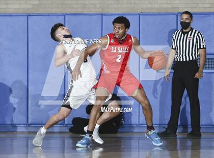 Thumbnail 3 in LaSalle Academy vs St. Joseph By-The-Sea (CHSAA Spring Tournament) photogallery.