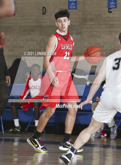 Thumbnail 3 in LaSalle Academy vs St. Joseph By-The-Sea (CHSAA Spring Tournament) photogallery.