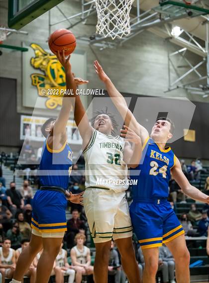 Thumbnail 3 in Kelso @ Timberline (WIAA 3A District semi-final) photogallery.