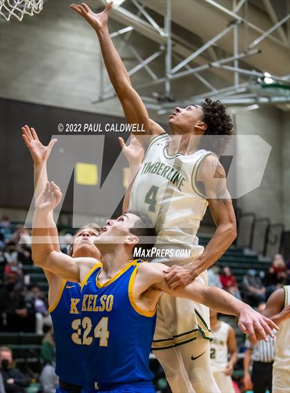 Thumbnail 2 in Kelso @ Timberline (WIAA 3A District semi-final) photogallery.