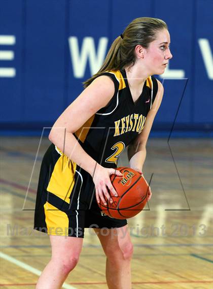 Thumbnail 2 in Keystone vs. Port Allegany (District IX Class A Semifinal) photogallery.