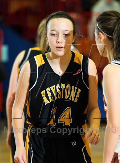 Thumbnail 3 in Keystone vs. Port Allegany (District IX Class A Semifinal) photogallery.