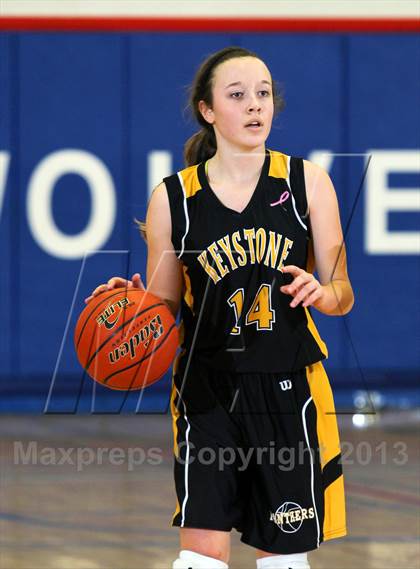 Thumbnail 3 in Keystone vs. Port Allegany (District IX Class A Semifinal) photogallery.