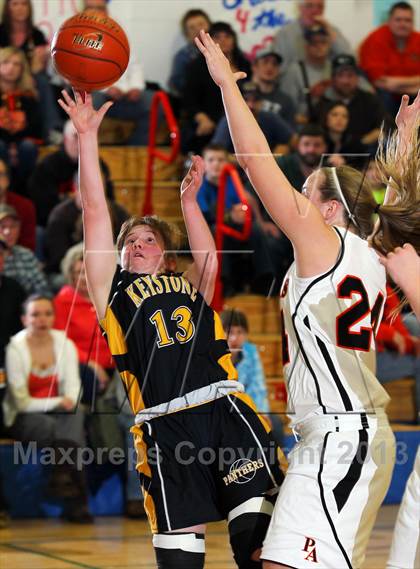 Thumbnail 2 in Keystone vs. Port Allegany (District IX Class A Semifinal) photogallery.