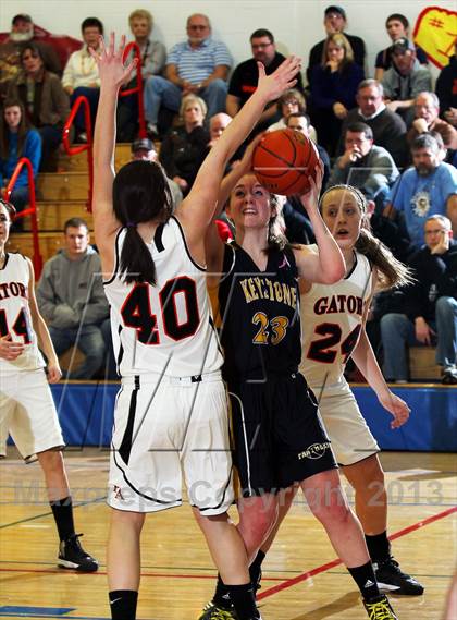 Thumbnail 2 in Keystone vs. Port Allegany (District IX Class A Semifinal) photogallery.