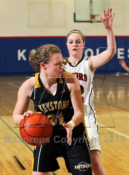 Thumbnail 1 in Keystone vs. Port Allegany (District IX Class A Semifinal) photogallery.