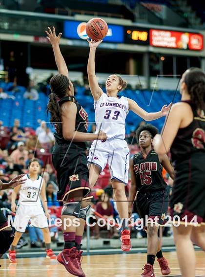 Thumbnail 2 in Modesto Christian vs Florin (CIF SJS D3 Final) photogallery.