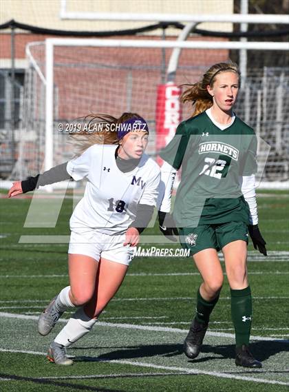 Thumbnail 3 in Monroe-Woodbury vs. Fayetteville-Manlius (NYSPHSAA Class AA Final) photogallery.