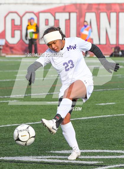 Thumbnail 3 in Monroe-Woodbury vs. Fayetteville-Manlius (NYSPHSAA Class AA Final) photogallery.