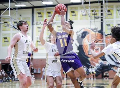 Thumbnail 1 in Lee's Summit vs. Blue Springs (MSHSAA Sectional Playoff) photogallery.