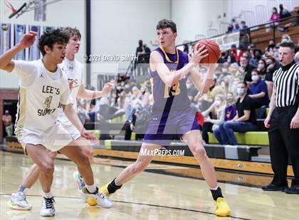 Thumbnail 2 in Lee's Summit vs. Blue Springs (MSHSAA Sectional Playoff) photogallery.