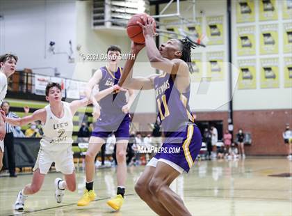 Thumbnail 1 in Lee's Summit vs. Blue Springs (MSHSAA Sectional Playoff) photogallery.
