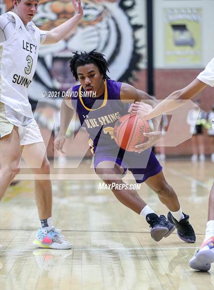 Thumbnail 2 in Lee's Summit vs. Blue Springs (MSHSAA Sectional Playoff) photogallery.