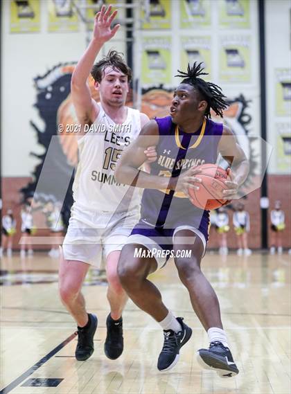 Thumbnail 2 in Lee's Summit vs. Blue Springs (MSHSAA Sectional Playoff) photogallery.