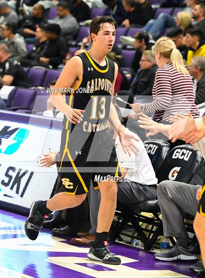 Thumbnail 3 in Shadow Mountain vs. Salpointe Catholic (AIA 4A Semifinal) photogallery.