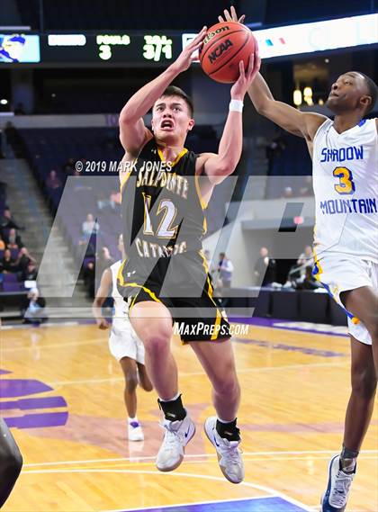 Thumbnail 1 in Shadow Mountain vs. Salpointe Catholic (AIA 4A Semifinal) photogallery.