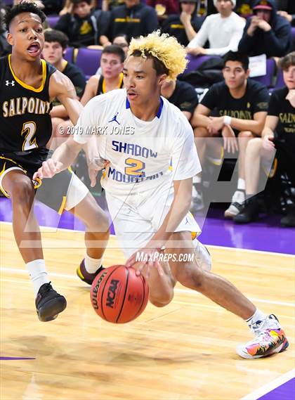 Thumbnail 3 in Shadow Mountain vs. Salpointe Catholic (AIA 4A Semifinal) photogallery.