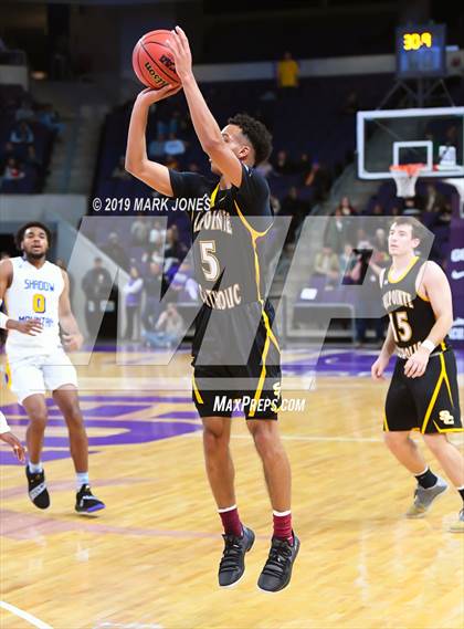 Thumbnail 2 in Shadow Mountain vs. Salpointe Catholic (AIA 4A Semifinal) photogallery.