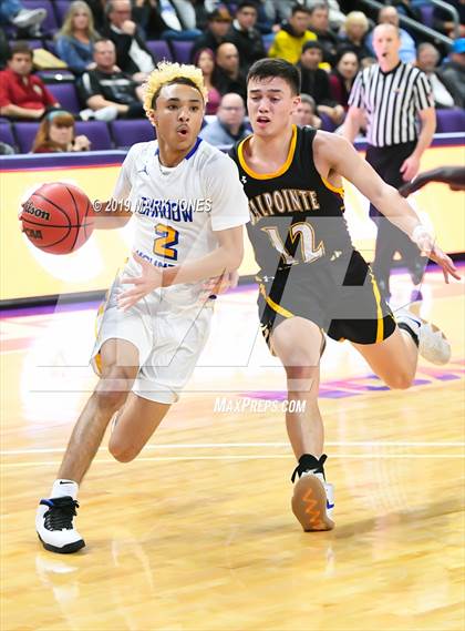 Thumbnail 3 in Shadow Mountain vs. Salpointe Catholic (AIA 4A Semifinal) photogallery.