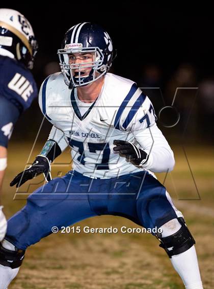 Thumbnail 1 in Marin Catholic @ Central Catholic (CIF NorCal Regional Open Small School Division Final) photogallery.