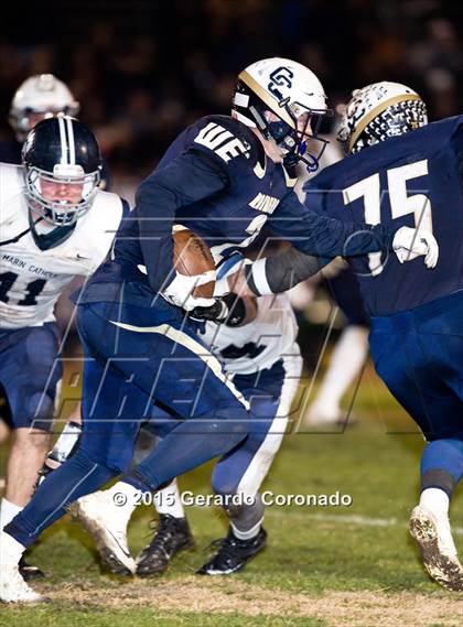 Thumbnail 1 in Marin Catholic @ Central Catholic (CIF NorCal Regional Open Small School Division Final) photogallery.