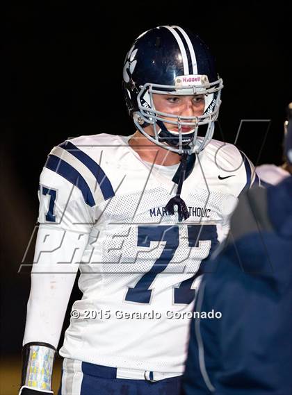 Thumbnail 2 in Marin Catholic @ Central Catholic (CIF NorCal Regional Open Small School Division Final) photogallery.